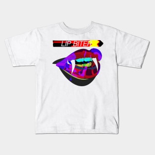 Lip Biter Kids T-Shirt